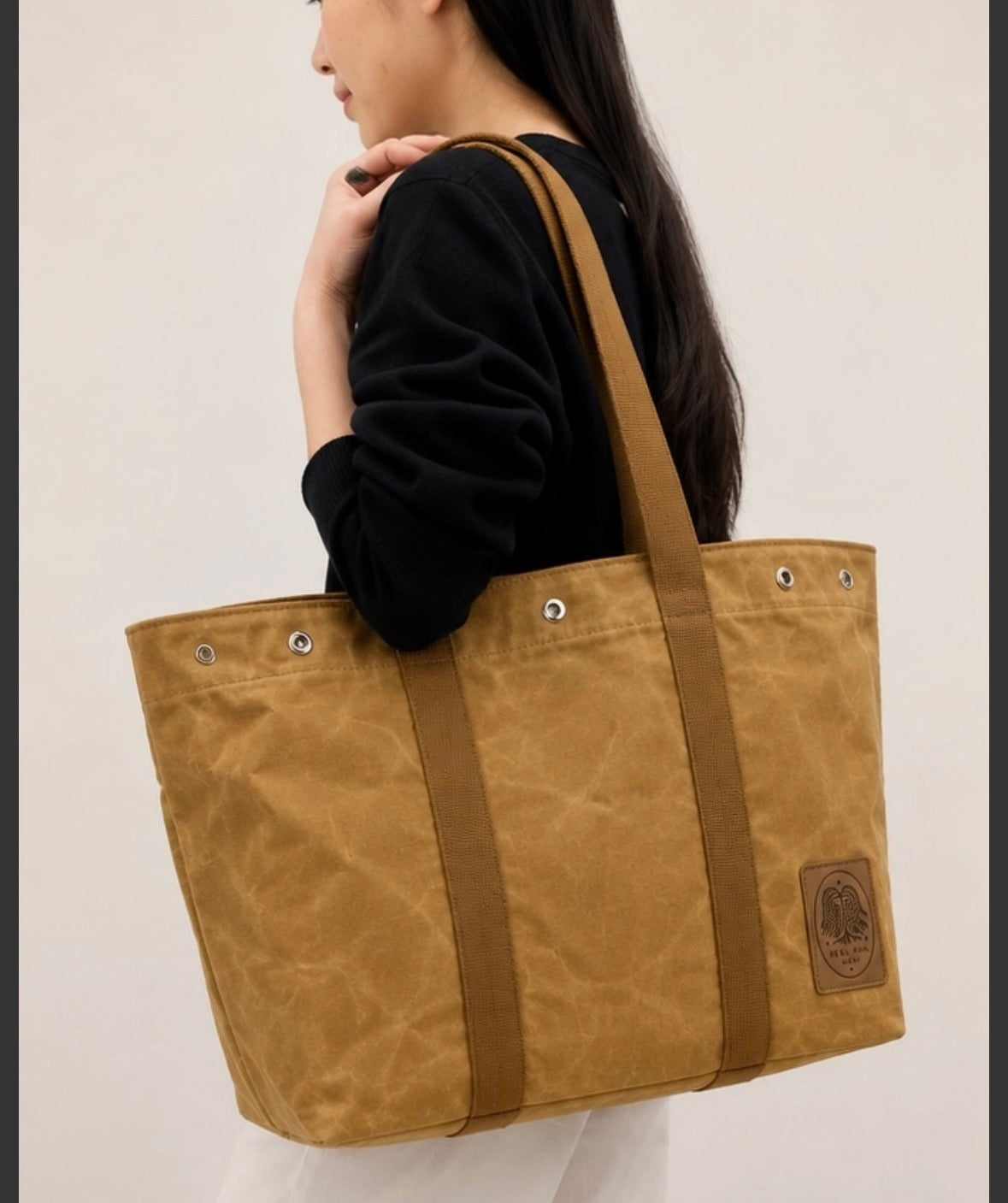 🐝Waxed Canvas Tote Bag🐝