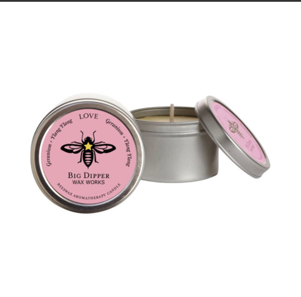 🐝Aromatherapy Travel Tin – Beeswax Candles🐝