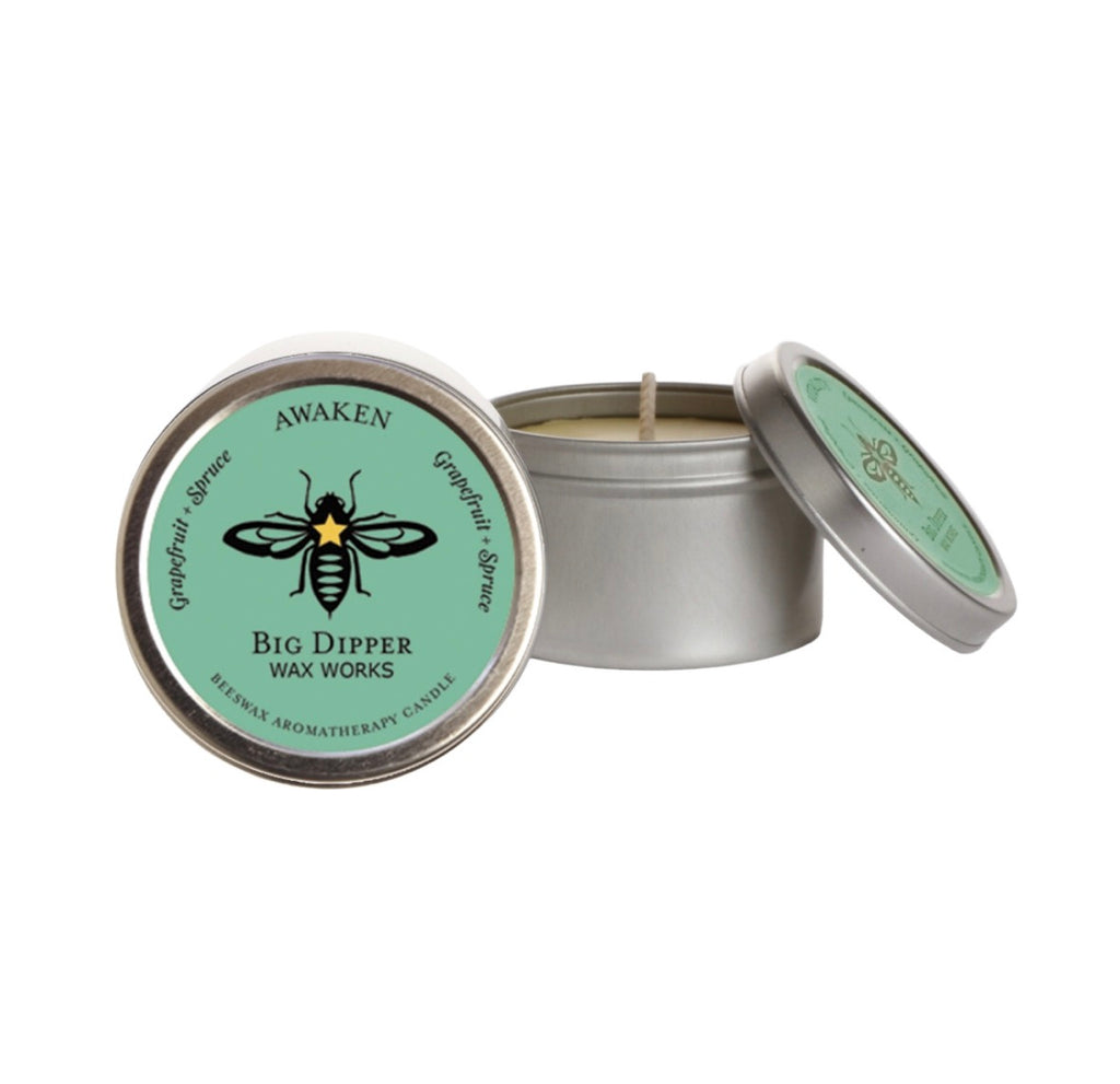 🐝Aromatherapy Travel Tin – Beeswax Candles🐝