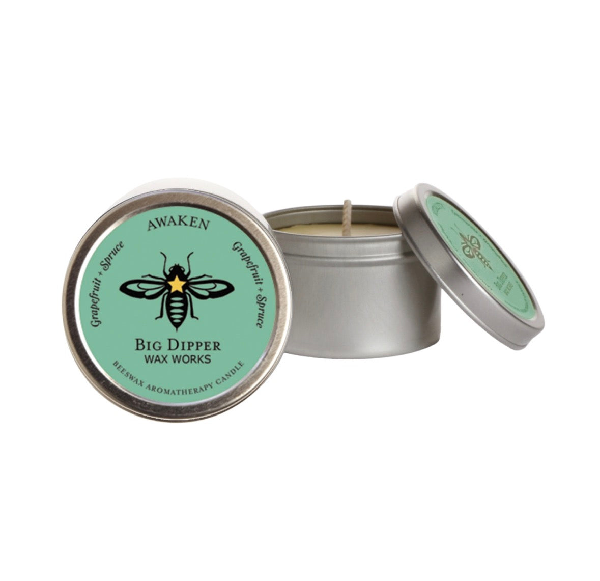 🐝Aromatherapy Travel Tin – Beeswax Candles🐝