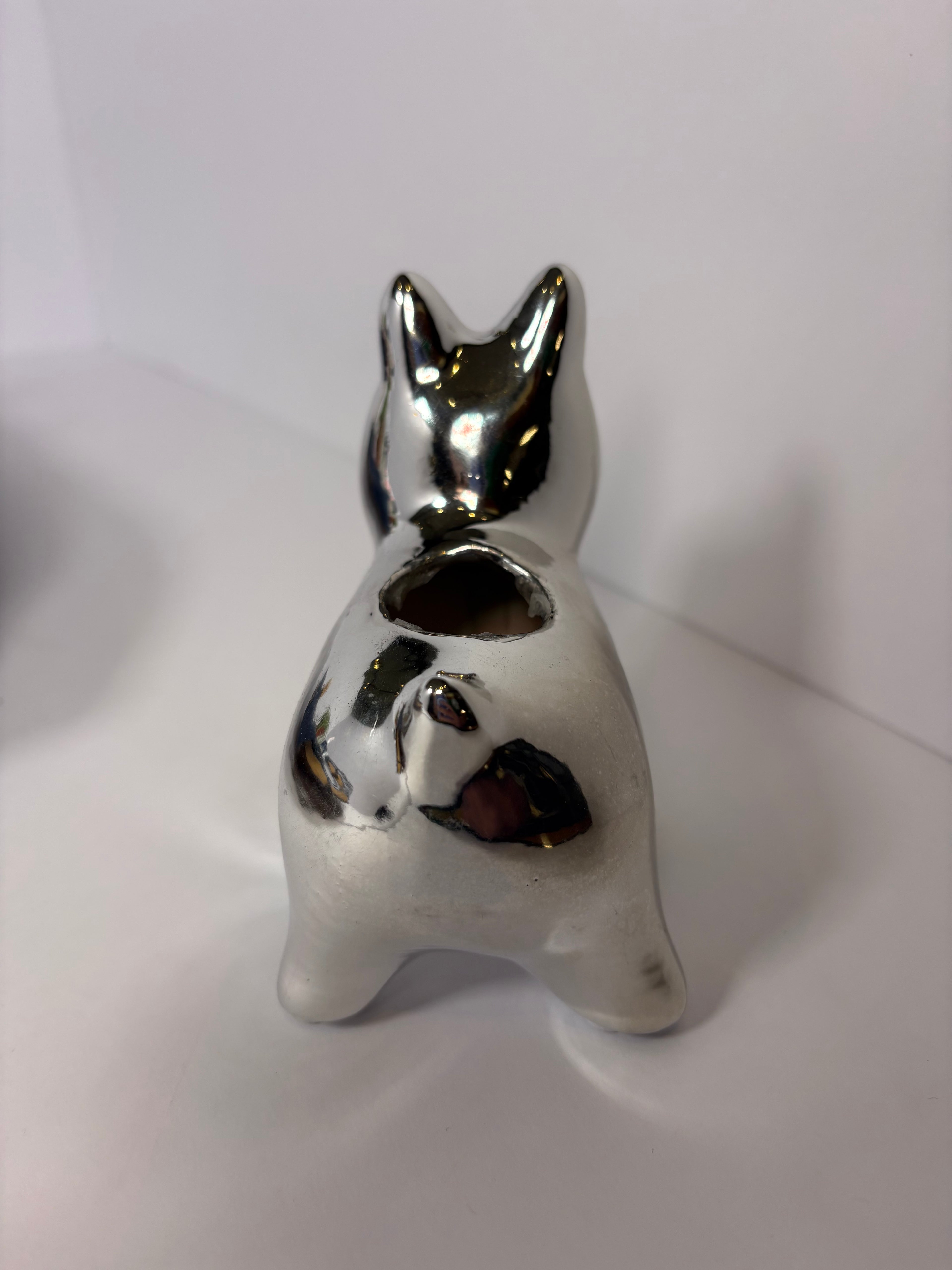 🪴Silver Puppy Air Plant Holder🪴