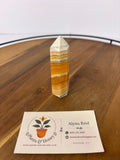 💎Polished Orange Banded Calcite💎
